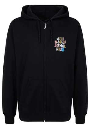 Anti Social Social Club Torn Pages of Our Story hoodie - Black