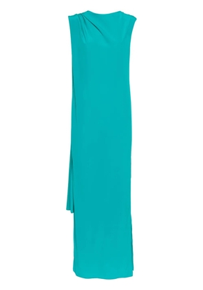 Gianluca Capannolo Juliette silk dress - Blue
