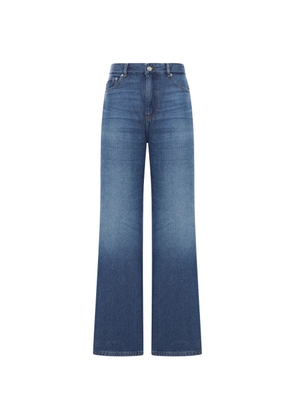 GANNI cotton jeans - Blue