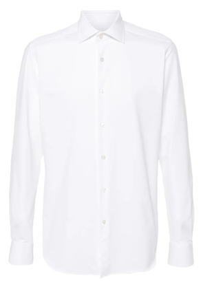Xacus long-sleeve poplin shirt - White