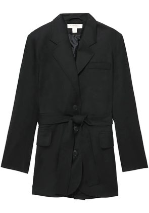 Materiel belted single-breasted blazer - Black