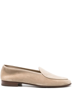 Scarosso Nils suede loafers - Neutrals