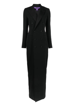 Ralph Lauren Collection double-breasted suit maxi dress - Black