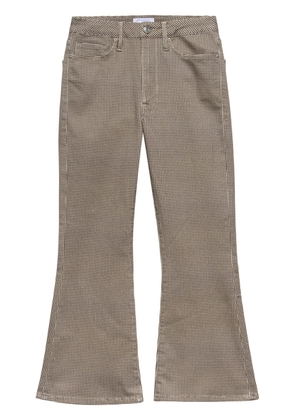 FRAME Le Crop Flare jeans - Brown
