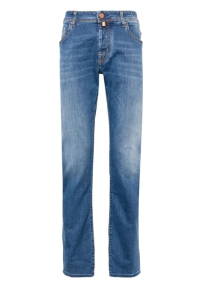 Jacob Cohën mid-rise straight-leg jeans - Blue