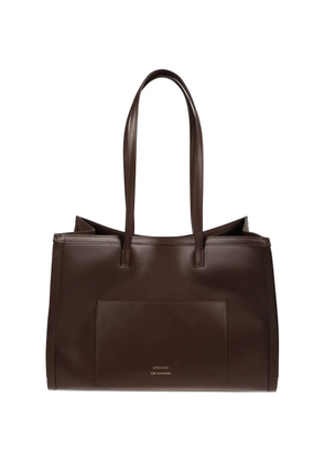 LouLou de Saison Anyla handle tote bag - Brown
