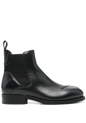 _J.L-A.L_ Perlin ankle boots - Black