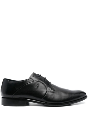 Bugatti Mansueto Flex leather Oxford shoes - Black