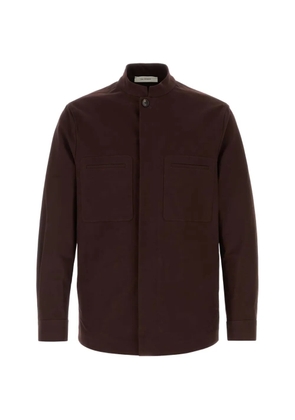Umit Benan Bruce chest-pocket shirt jacket - Brown