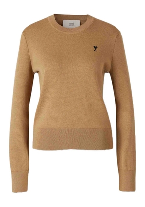 AMI Paris Ami de Coeur sweater - Brown