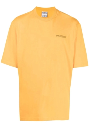 COUNTY OF MILAN Tempera Cross T-shirt - Yellow