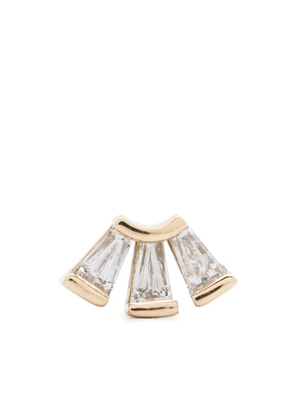 Maria Black 14K yellow gold Modular Fan diamond earring