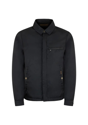 Moorer collared zip pocket jacket - Black