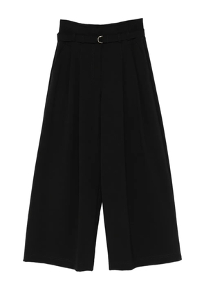 Marella bleted pleated trousers - Black