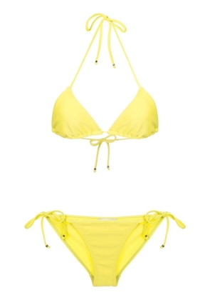 Amir Slama self-tie triangle bikini - Green