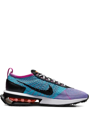 Nike Air Max Flyknit Racer 'Fuchsia Dream/Black/Baltic Blue/Vivid Orange' sneakers - Pink