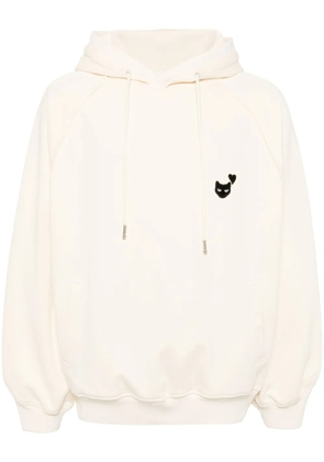 ZZERO BY SONGZIO Love Panther Hand Rope hoodie - Neutrals