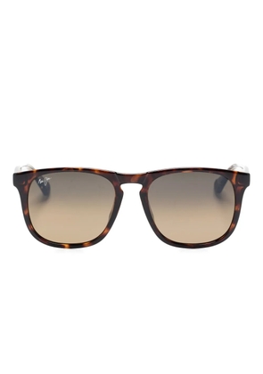 Maui Jim tortoiseshell square sunglasses - Brown