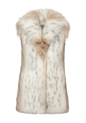 Unreal Fur Rubicon faux-fur vest - White