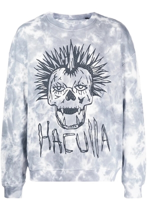 Haculla Spike Head print sweater - Grey