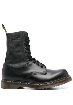 MM6 Maison Margiela x Dr. Martens leather boots - Black