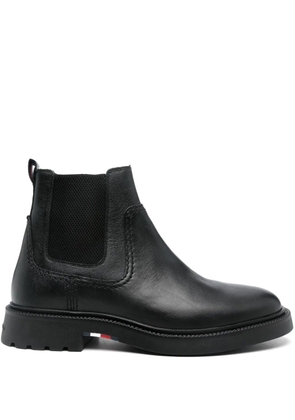 Tommy Hilfiger leather boots - Black
