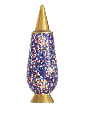 Alessi limited edition Proust porcelain vase - Gold