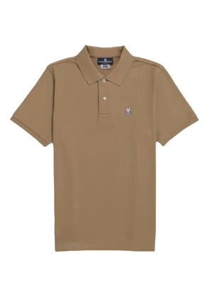 Psycho Bunny cotton polo shirt - Brown
