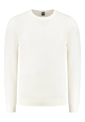 Fedeli crew-neck jumper - White