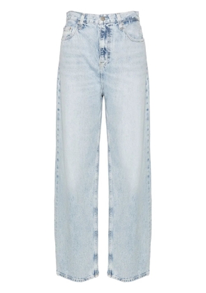 Calvin Klein Jeans high-rise wide-leg jeans - Blue