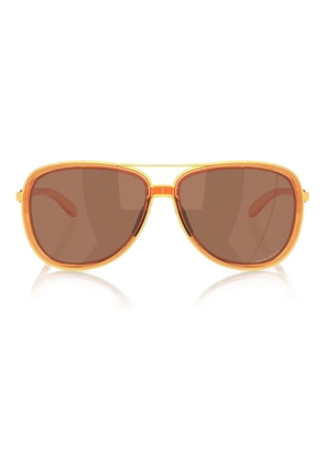 Oakley Split Time pilot-frame sunglasses - Orange