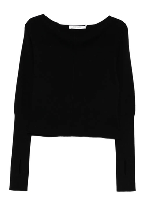 Aya Muse long-sleeves jumper - Black
