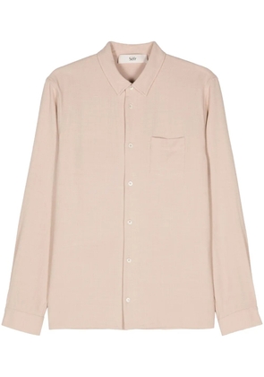 Séfr Hampus crepe shirt - Neutrals