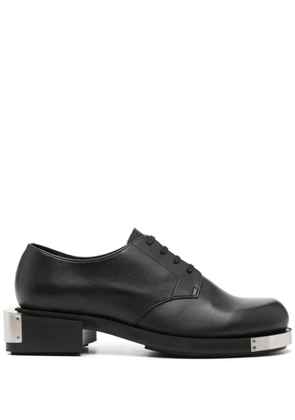 GmbH Nazim logo-engraved derby shoes - Black