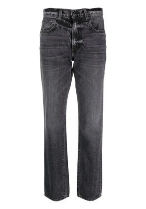 SLVRLAKE Tyler mid-rise slim-fit jeans - Black