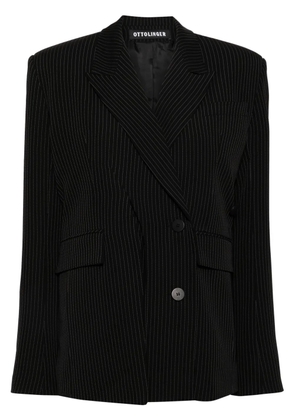 Ottolinger Signature Split Pinstripe blazer - Black