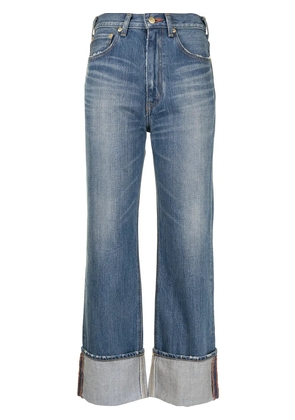 Tu es mon Tresor The Carnelian flared jeans - Blue