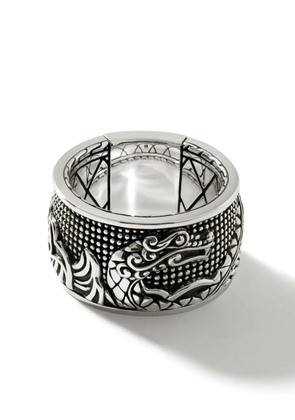 John Hardy Legends Naga sterling silver ring