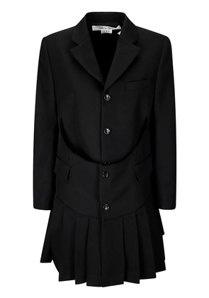 Comme Des Garçons Comme Des Garçons wool coat - Black