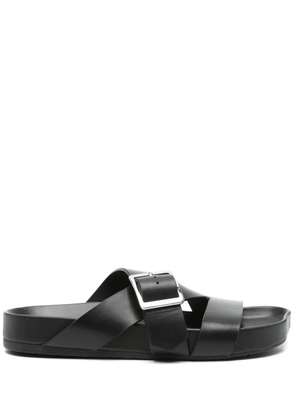 LOEWE Ease buckled sandals - Black