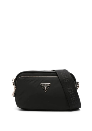 GUESS USA Gemma logo-plaque crossbody bag - Black