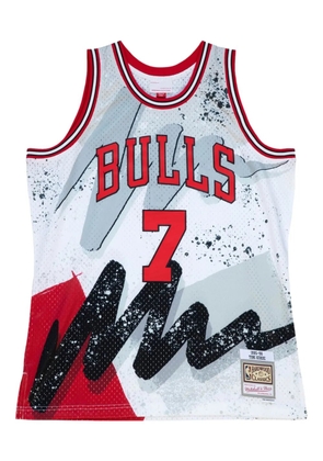 Mitchell & Ness Toni Kukoc NBA Chicago Bulls 1997 Hyper Hoops Swingman tank top - White