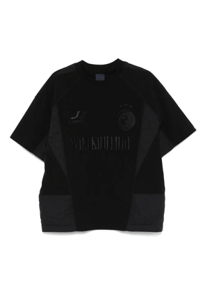 Juun.J logo-embellished T-shirt - Black