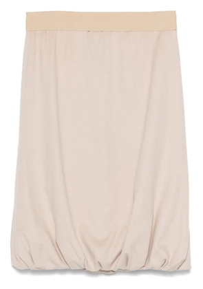 Burberry Pre-Owned 2000s puffball-hem skirt - Neutrals