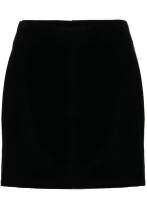 Ermanno Scervino Vevlvet A-line mini skirt - Black