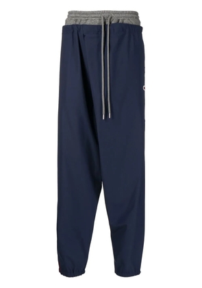 Maison MIHARA YASUHIRO straight-leg track pants - Blue