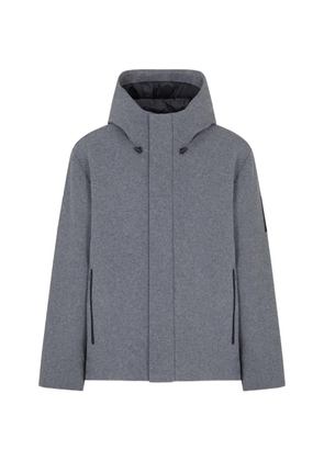 Ea7 Emporio Armani hooded jacket - Grey