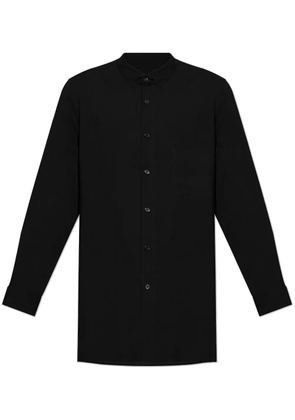 Yohji Yamamoto long-sleeved shirt - Black