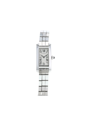 Cartier 1990 pre-owned Tank Americaine 14mm - Silver