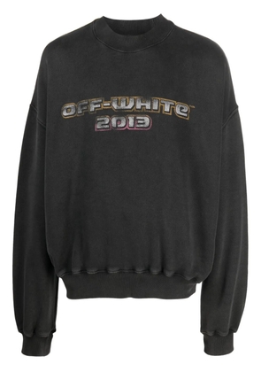 Off-White Digit Bacchus cotton sweatshirt - Black